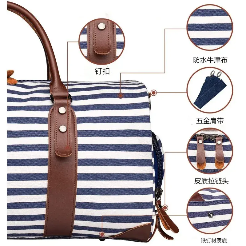 Convertible Garment Bag with Shoulder Strap Carry on Garment Duffel Bag for Men Women Suitcase Suit Large Travel Weekender Bags
