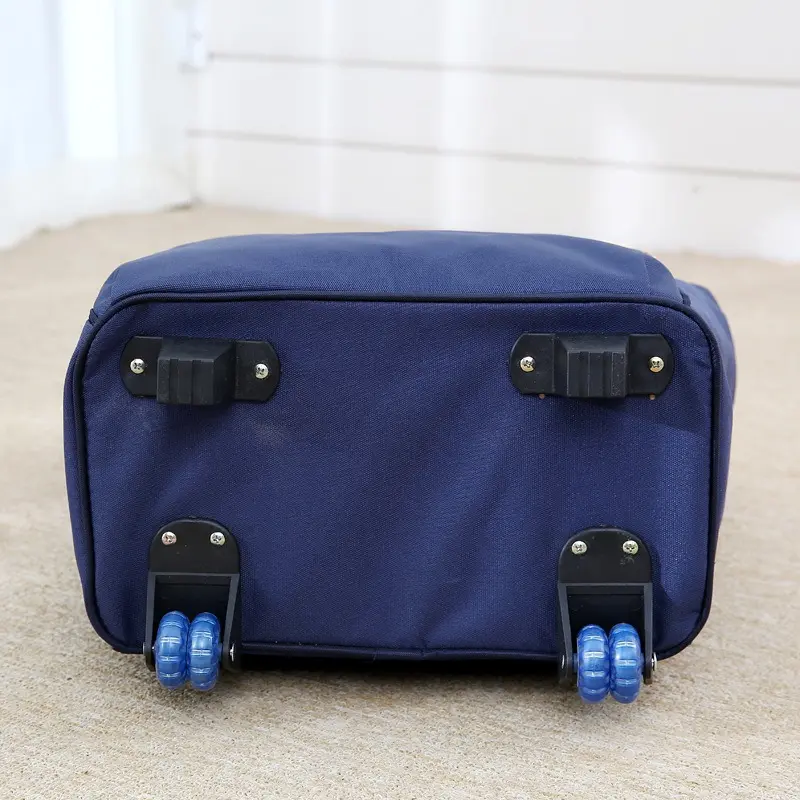 Underseat Carry on Luggage with Wheels Women's Handbag Short-distance Light Large-capacity Rolling BackpackTravel  Boarding Bag