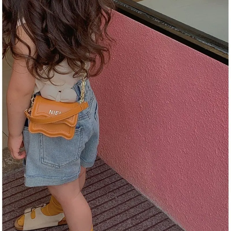 Cartoon Butterfly Crossbody Bag Lovely Bow Children's Silicone Shoulder Bags Cute Girls Bag Candy Color Kids Small Coin Purse