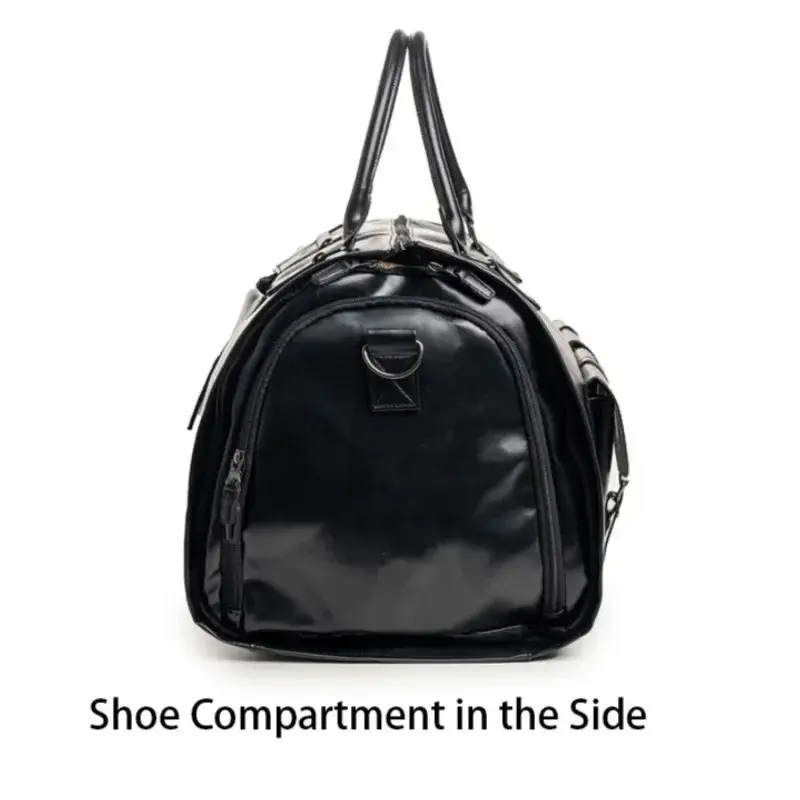 Garment Duffel Bag for Travel - Carry On Garment Bags Large Weekender Bag for Men Suitcase Business Foldable Hanging Luggage Bag