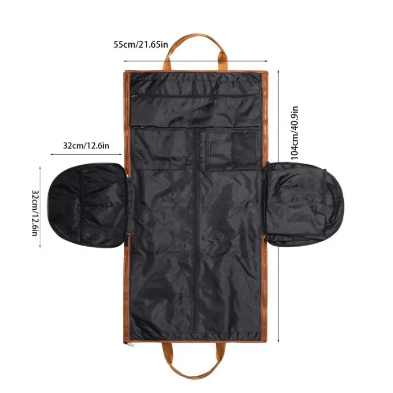 Convertible Travel Garment Bag Carry on Garment Duffel Bag for Men Women Suitcase Suit Business Travel Duffel Overnight Bag