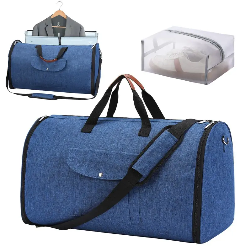 Garment Bag for Carry on Suit Carrier Travel Bag Ideal for Business Trips Weekend Getaways Garment Duffel Bag for Traveling Men