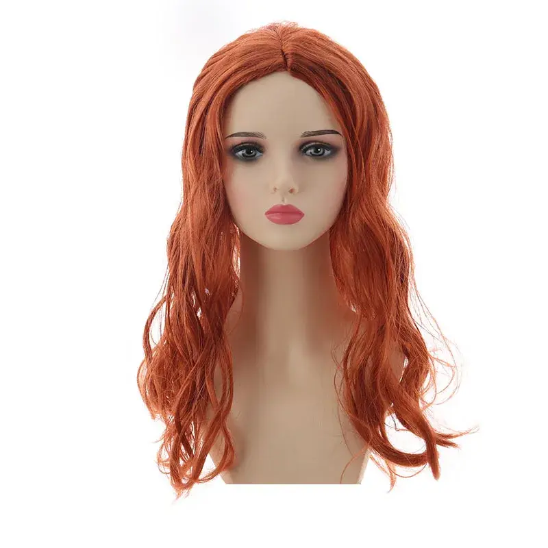 Punk Long Straight Hair Wig Hippie Disco Heavy Metal Rock Hip Hop Curling Headwear Fake Hair Extension Anime Reality Show Mechan
