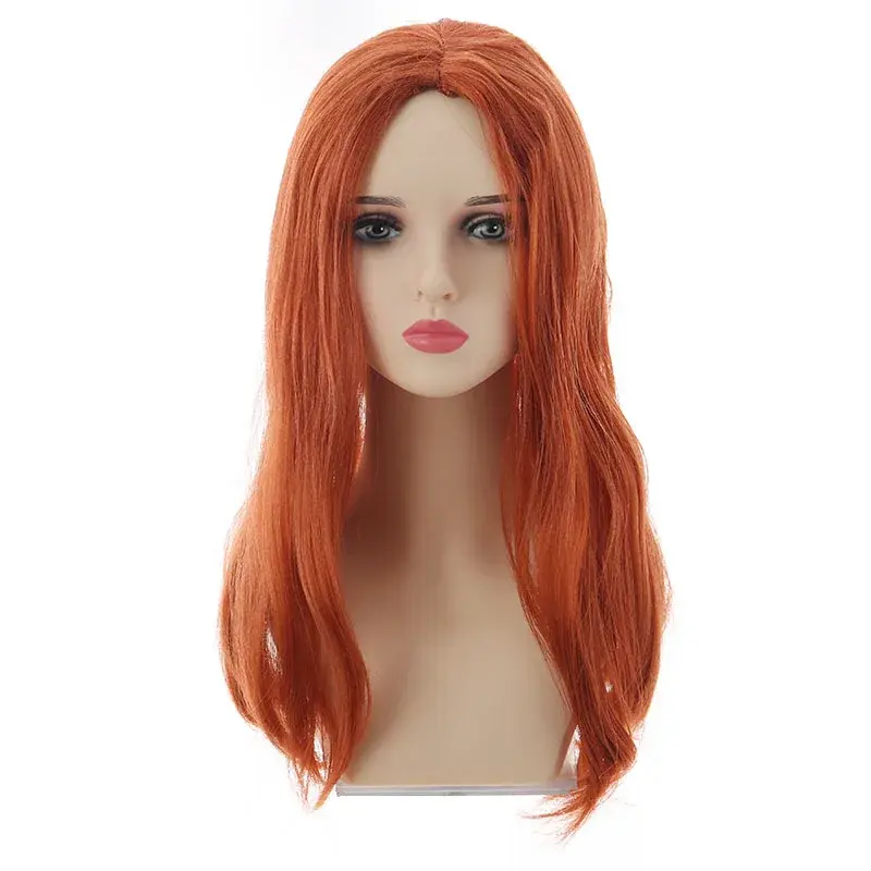 Punk Long Straight Hair Wig Hippie Disco Heavy Metal Rock Hip Hop Curling Headwear Fake Hair Extension Anime Reality Show Mechan