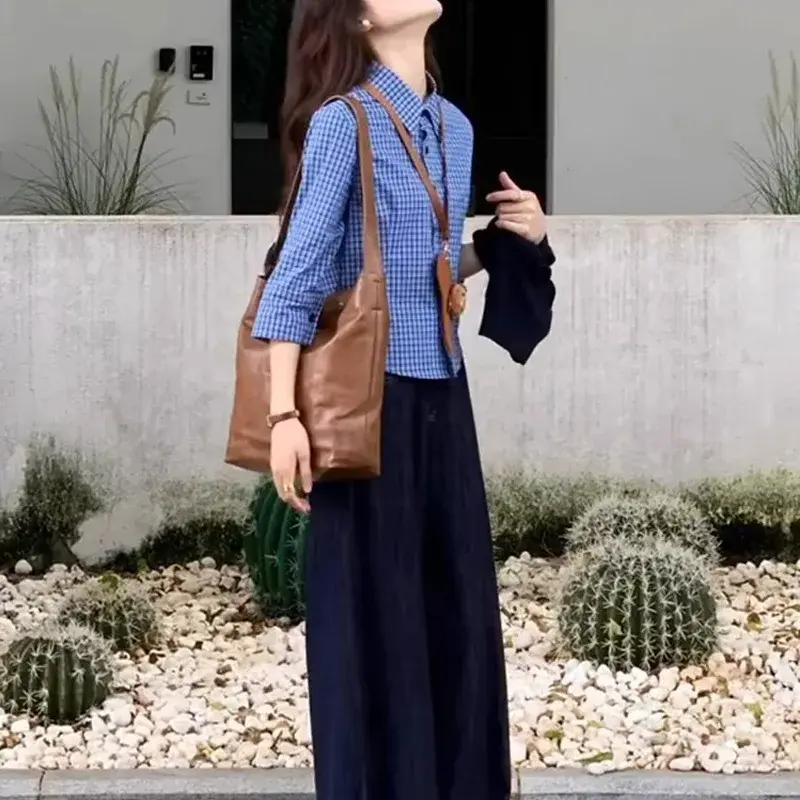 Autumn 2024 New Style High-End Fashionable Women's Suit Three-Piece Set Reducing Age With Chic Korean Feel