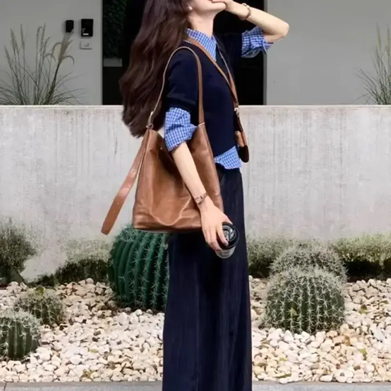 Autumn 2024 New Style High-End Fashionable Women's Suit Three-Piece Set Reducing Age With Chic Korean Feel