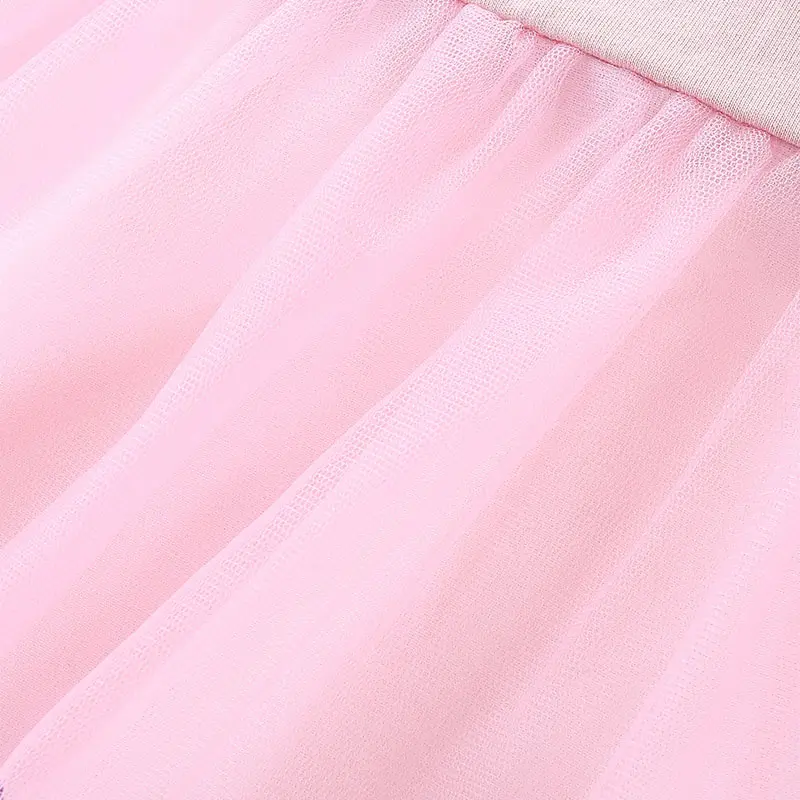 Girls Short Sleeves Princess Dress 2025 New Summer Cute Birthday Party Dresses Fashion Festival Children Clothes