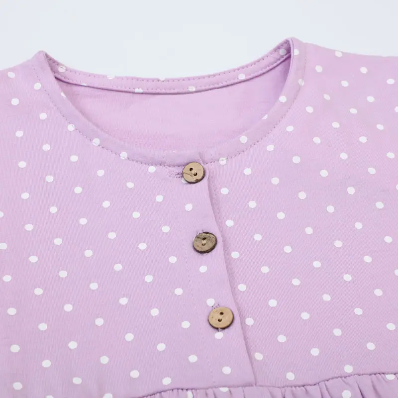 Children's Summer Casual Daily Dress Patchwork Floral Design Fashion Girls Dress 2-7Y