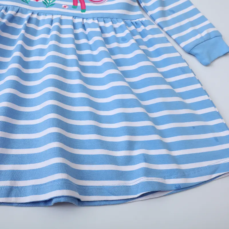Girl Dress Cotton Summer Kids Clothes Girls Children Unicorn Dresses Long Sleeve Princess Party Outfit Children's Clothing