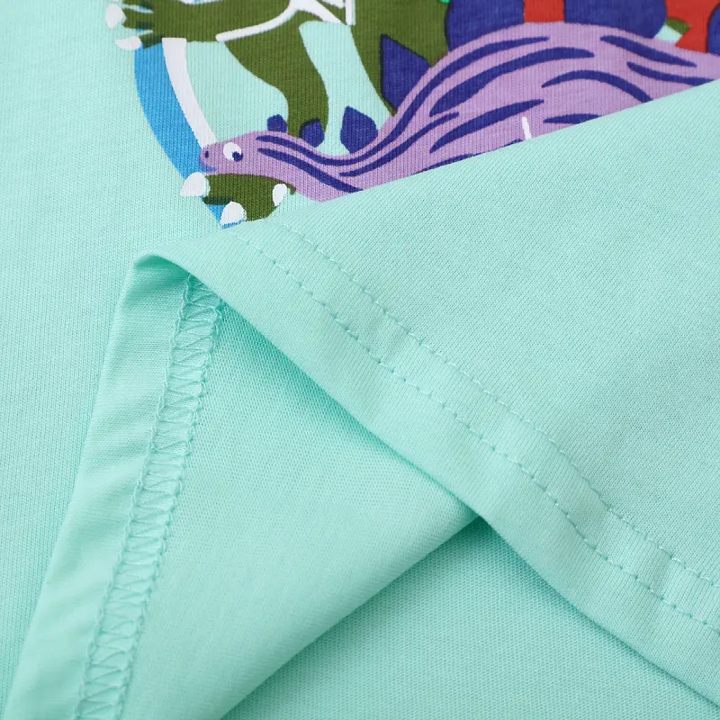 Autumn Toddler Baby Boys Tees Cotton Dinosaur Printed Casual Infant Boys Long Sleeves Loose Boutique Children Boys Pullover Top