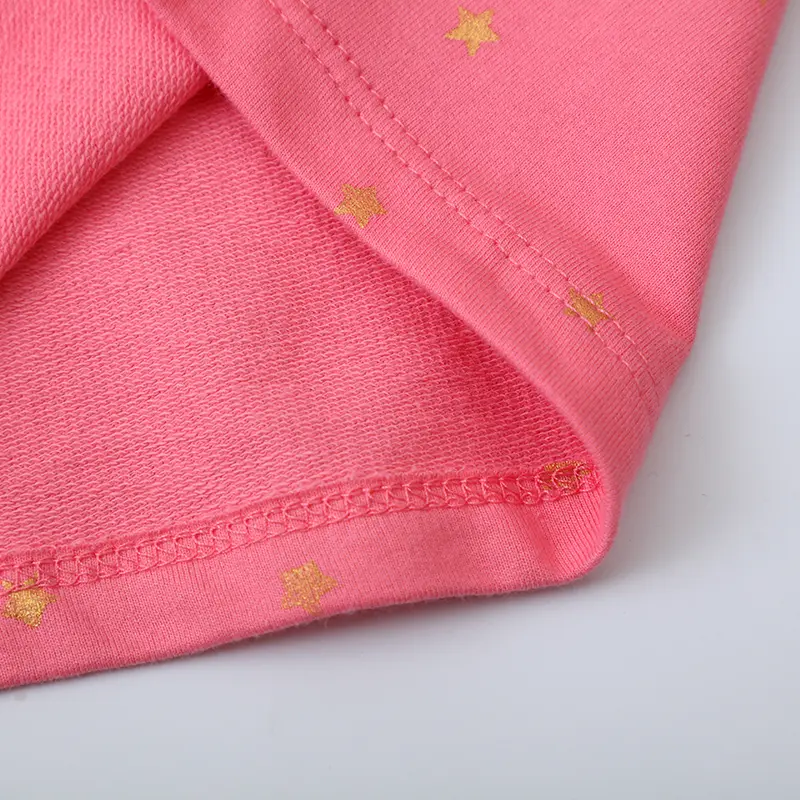 Cute Embroidery Animals Girls Dress Cotton Long Sleeves Children's Clothing Kids Clothes Casual Dresses