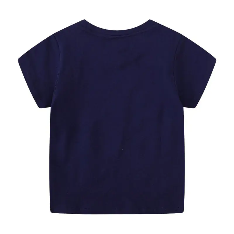 Luminous Dinosaurs Children's Clothing T-Shirts for Boys Short Sleeve Child T-Shirt Casual Girls Summer Clothes Tops