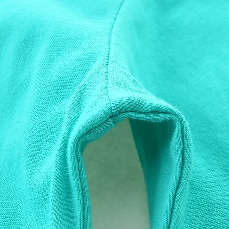 Boys' Turquoise Long - Sleeve T - shirt - with Adorable Farm Animal Print (Sheep, Rabbit, Birds) - Suitable for Ages 2-7y