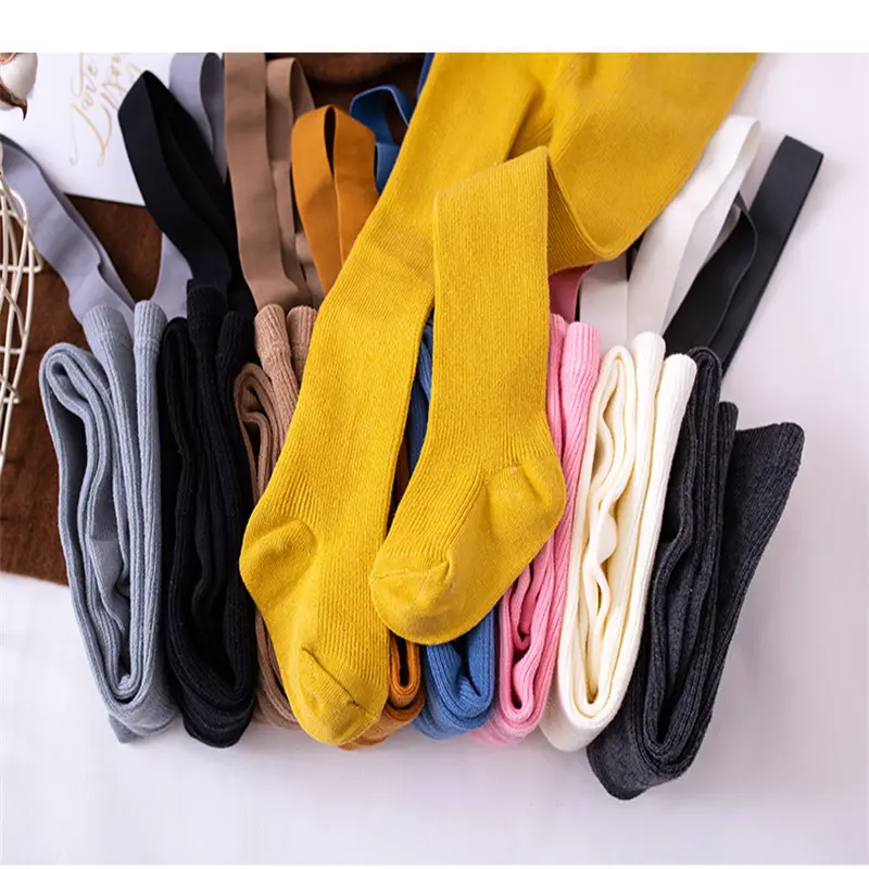 Autumn Solid Pit Striped Overalls Girl Children Ribbed Casual Suspenders Pants Boy Baby Cotton Fashion Trousers Infant Leggings
