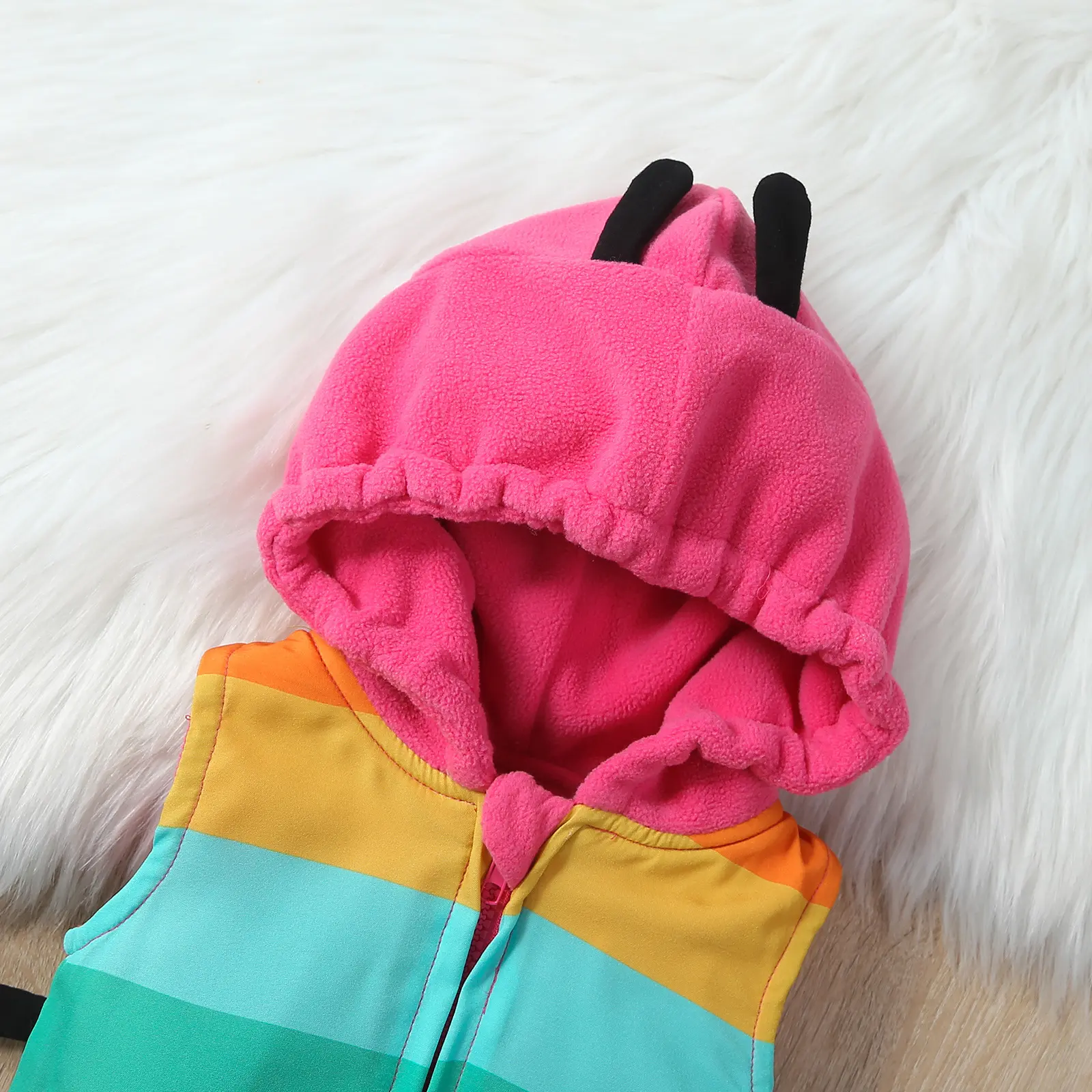 0-24M Carnival Insect Baby Rompers Stocking Set Toddler Infant Clothes Hooded Overall Bodysuits Jumpsuit Costume For Boys Girls