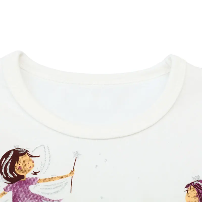 Baby Girls Summer 2-7 Years White Princess Dresses Fairy Party Birthday Kids Short Sleeve Clothing