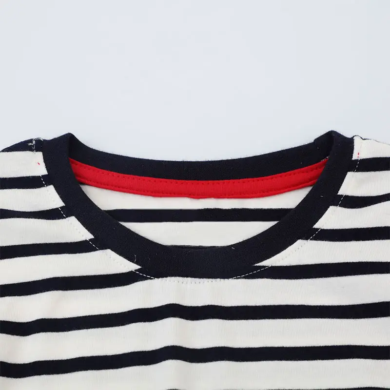 Long Sleeve T-Shirt for Boys and Girls 2025 Autumn New Product Soft Antibacterial Pure Cotton Long Sleeve T-Shirt