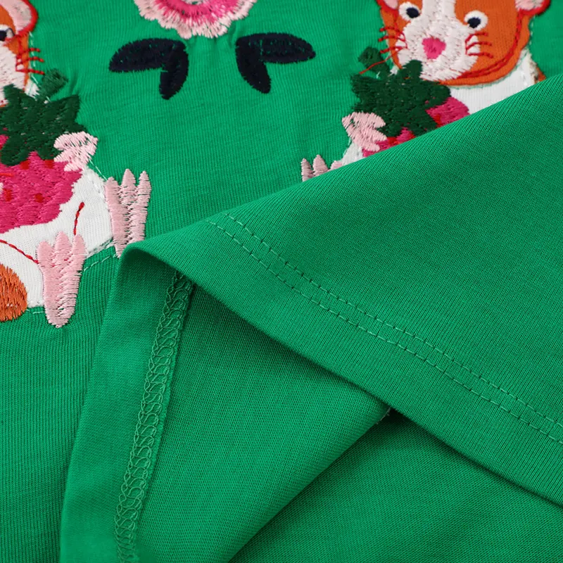 2-7T Long Sleeve Princess Girls Dresses Animals Autumn Spring Hot Selling Birthday Party Dresses