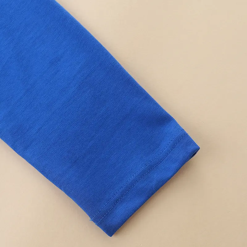 Boys' Blue Long - Sleeve T - shirt - with Construction and Rescue Vehicle Prints - Suitable for Ages 2-7y
