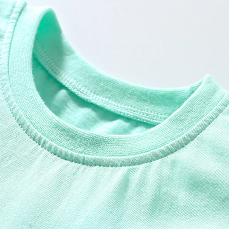 2-7T Kids' Mint Green Short Sleeve T- shirt Adorable Cat Design Wearing Heart Shaped Sunglasses & Holding Ice Cream Trendy
