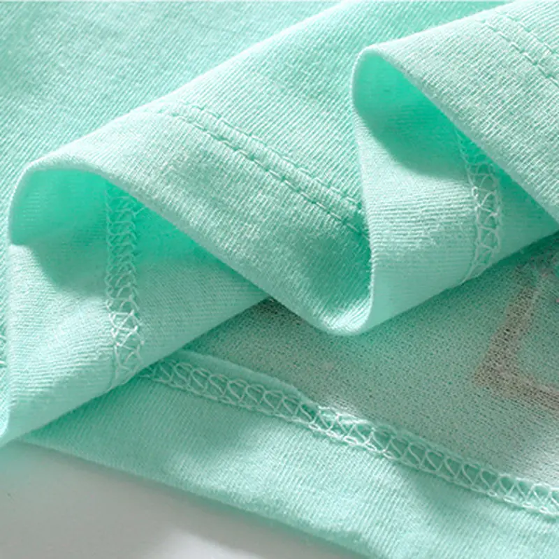 2-7T Kids' Mint Green Short Sleeve T- shirt Adorable Cat Design Wearing Heart Shaped Sunglasses & Holding Ice Cream Trendy