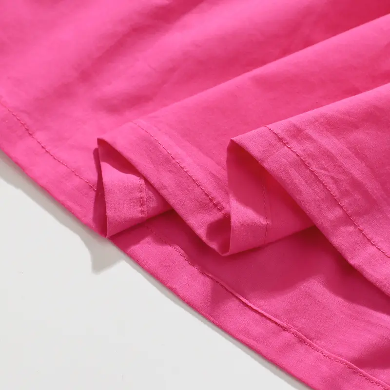 Girls' Pink Sleeveless Dress - with Ruffled Straps and Colorful Fish Prints - Suitable for Ages 2 - 7