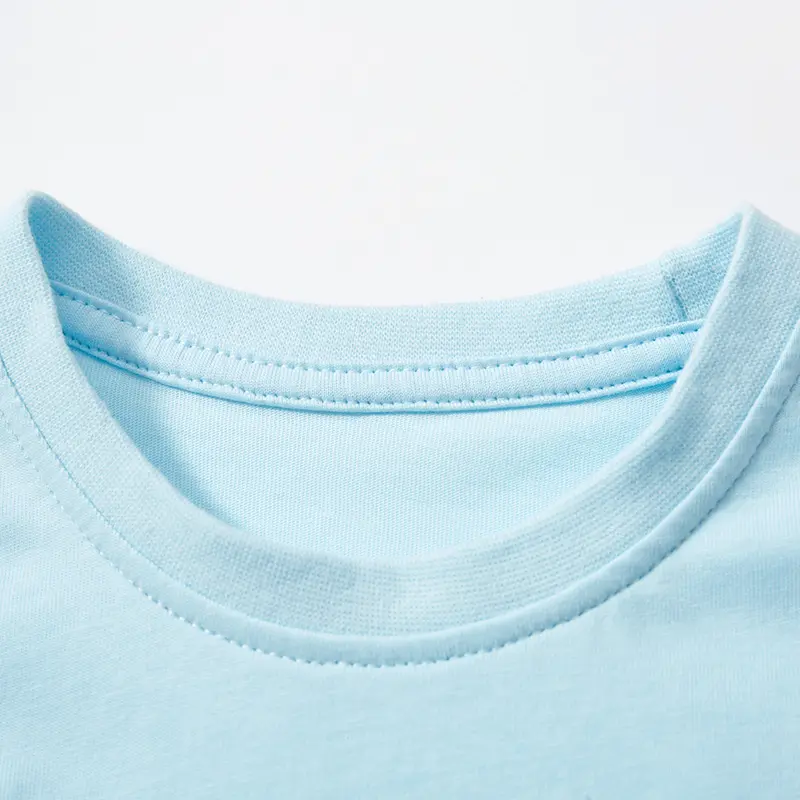 2-7t Cotton Boys' Light Blue Short Sleeve T -shirt with Maritime themed Ship Prints Trendy & Charming