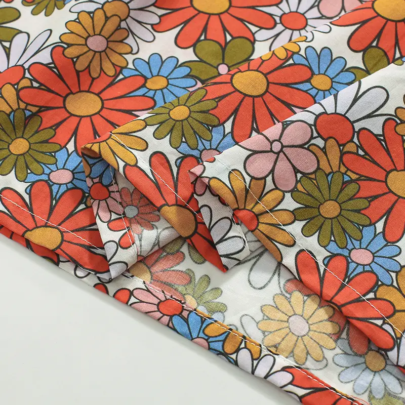 2-7Y Summer Kids Dress Girls Casual Dresses Baby Flowers Dress Costumes Floral Party Birthday Princess Vestidos