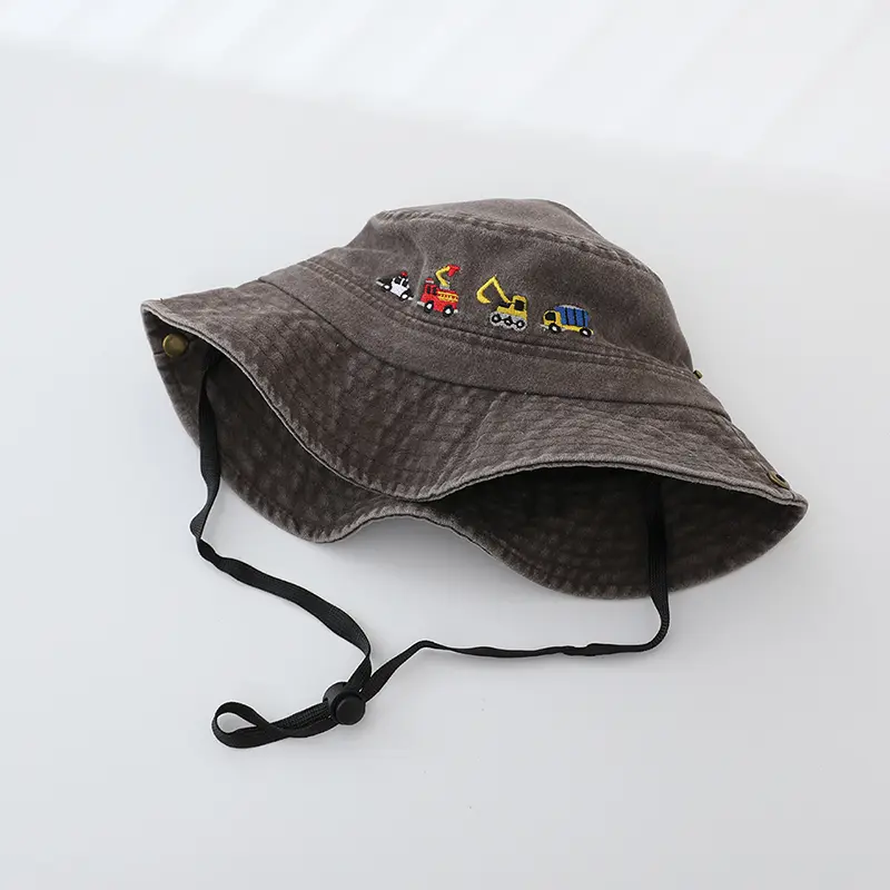 2-8y Summer Baby Hats Newborn Bucket Sunhat Toddler  Denim Panama Cap Boys Girls Sun Hat Infant Caps Easter Hats For Kids