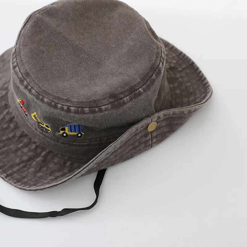 2-8y Summer Baby Hats Newborn Bucket Sunhat Toddler  Denim Panama Cap Boys Girls Sun Hat Infant Caps Easter Hats For Kids