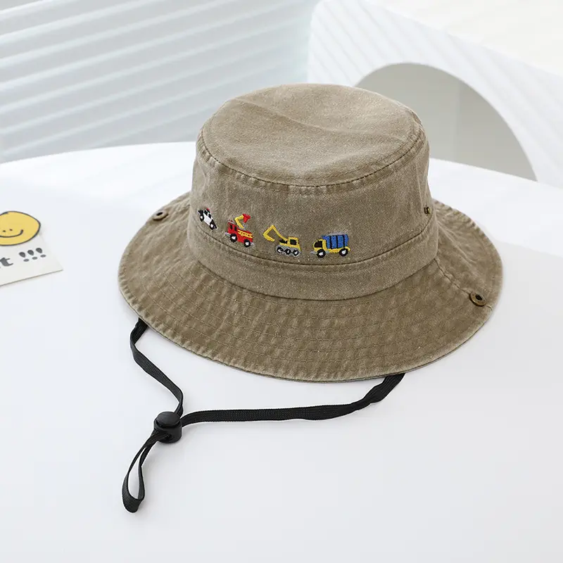 2-8y Summer Baby Hats Newborn Bucket Sunhat Toddler  Denim Panama Cap Boys Girls Sun Hat Infant Caps Easter Hats For Kids