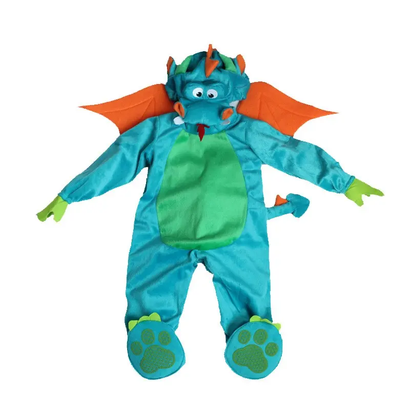 Infant Baby Cartoon Animals Dinosaur Rompers for Halloween Christmas Birthday Party Outfit 0-3 Years Costume