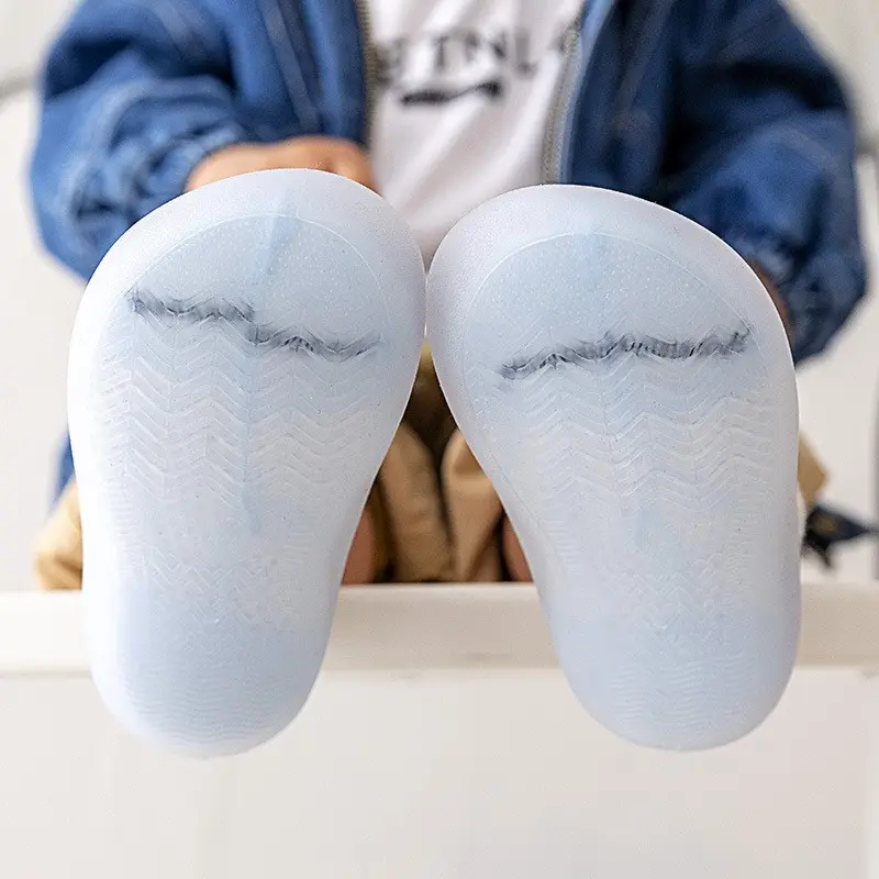 Baby Spring/Summer Soft Sole Socks Shoes Mesh Unisex Baby Anti Slip Floor Socks Children's 0-3T Lightweight Soft Walking Shoes