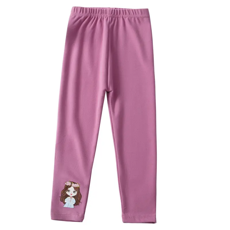 Adorable Girls' Leggings with Cute Cartoon Prints - Multiple Colors and Styles Available 2-8 year