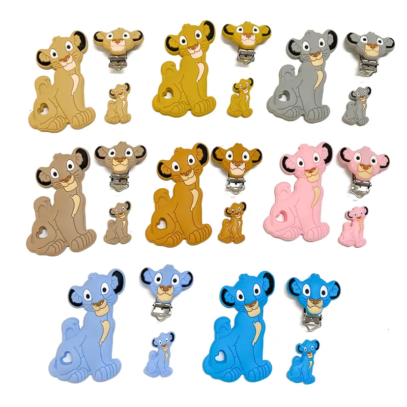 1/3/10pcs Simba Silicone Pacifier Clip Pacifier Chain Holder Soother Nursing Clips BPA Free Pacifier Chain Accessories