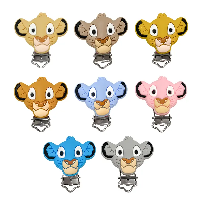 1/3/10pcs Simba Silicone Pacifier Clip Pacifier Chain Holder Soother Nursing Clips BPA Free Pacifier Chain Accessories