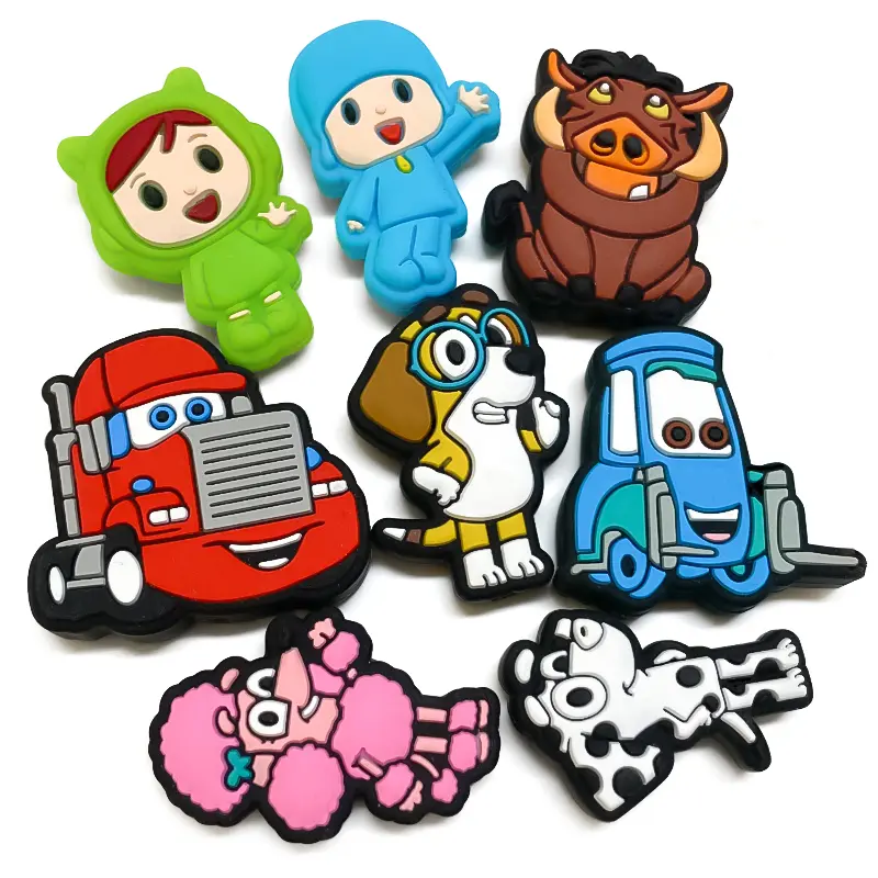 10pcs Dog Beads Silicone Kids Teething Toddler Toys Food Grade Silicone Teethers DIY Pacifier Toy Accessories