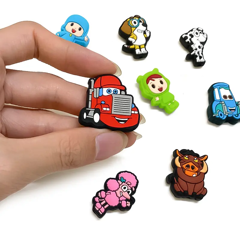10pcs Dog Beads Silicone Kids Teething Toddler Toys Food Grade Silicone Teethers DIY Pacifier Toy Accessories