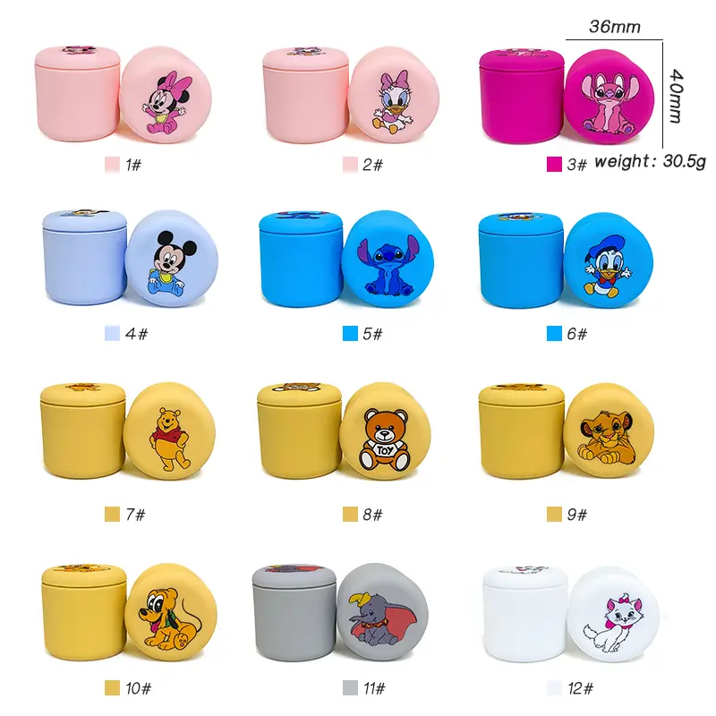 1pcs Silicone Baby Tooth Box Keepsake Teeth Umbilical Curl Hair Collect Boxes Baby Shower Gift