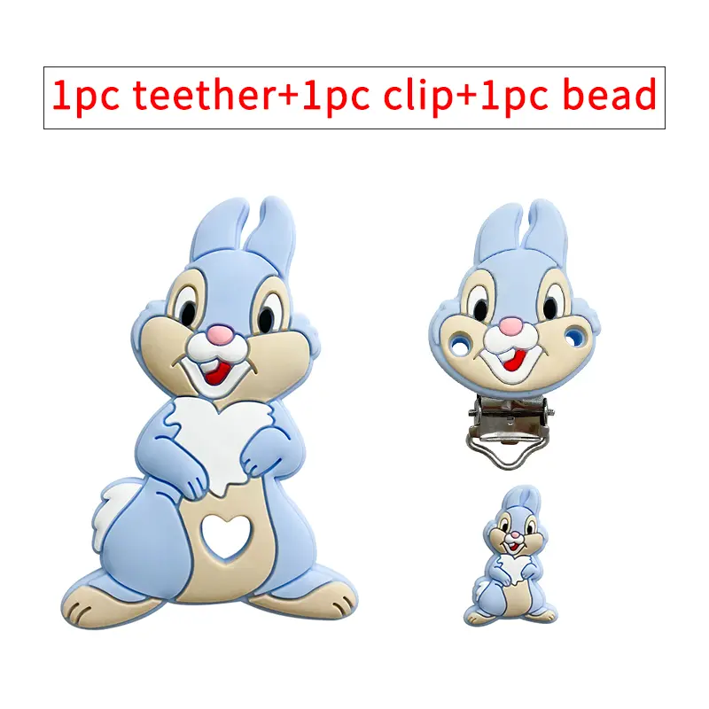 1/3/10pcs Panpantu Silicone Pacifier Clip Pacifier Chain Holder Soother Nursing Clips BPA Free Pacifier Chain Accessories
