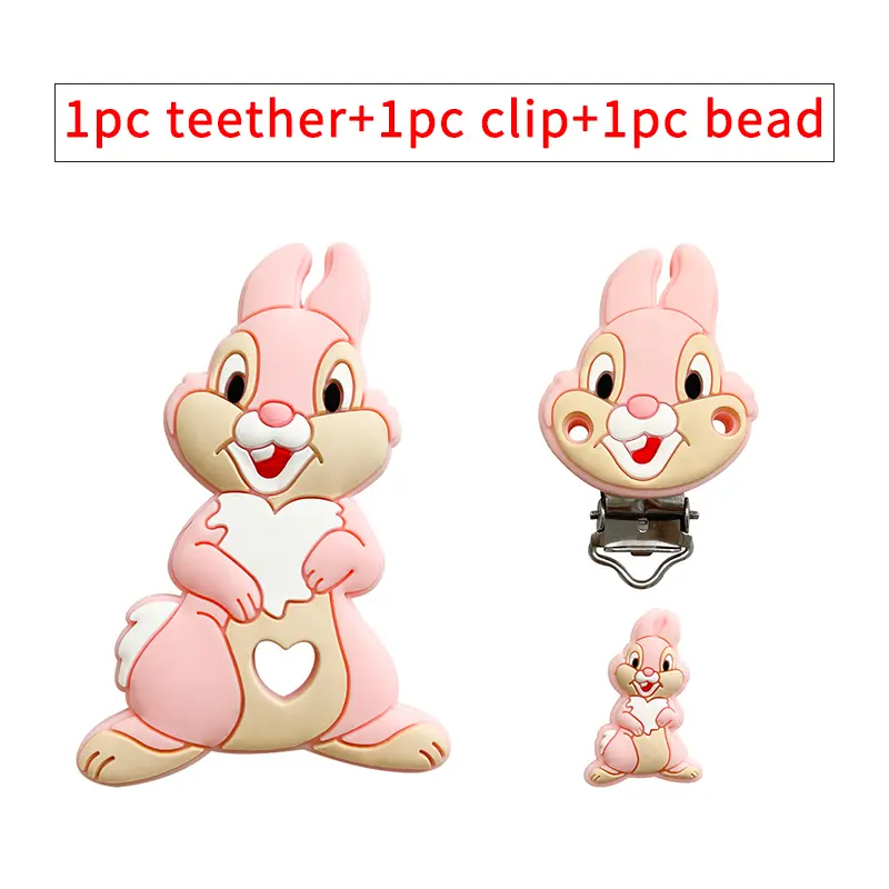 1/3/10pcs Panpantu Silicone Pacifier Clip Pacifier Chain Holder Soother Nursing Clips BPA Free Pacifier Chain Accessories