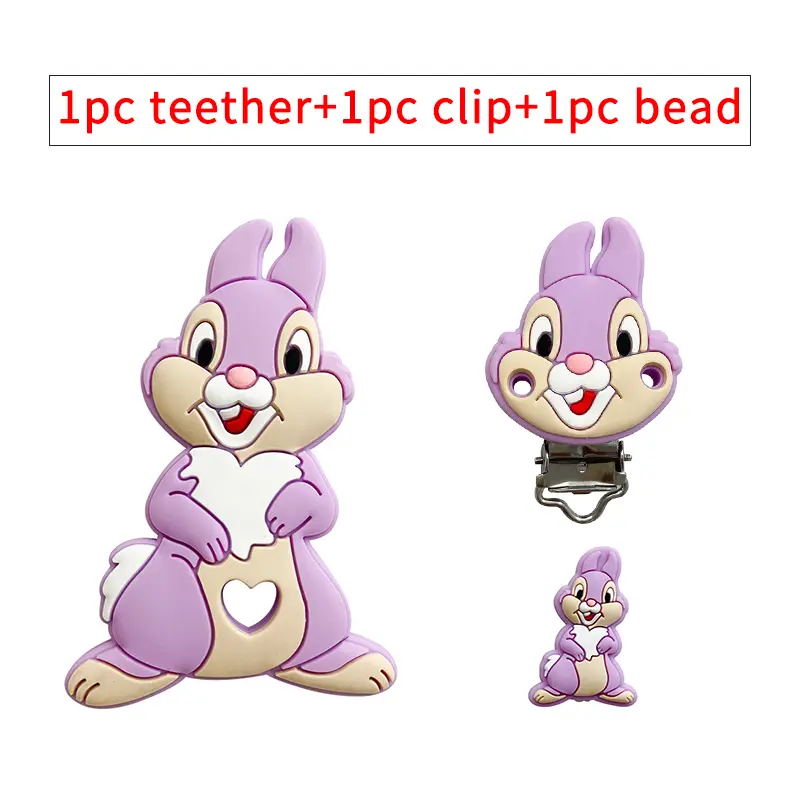 1/3/10pcs Panpantu Silicone Pacifier Clip Pacifier Chain Holder Soother Nursing Clips BPA Free Pacifier Chain Accessories