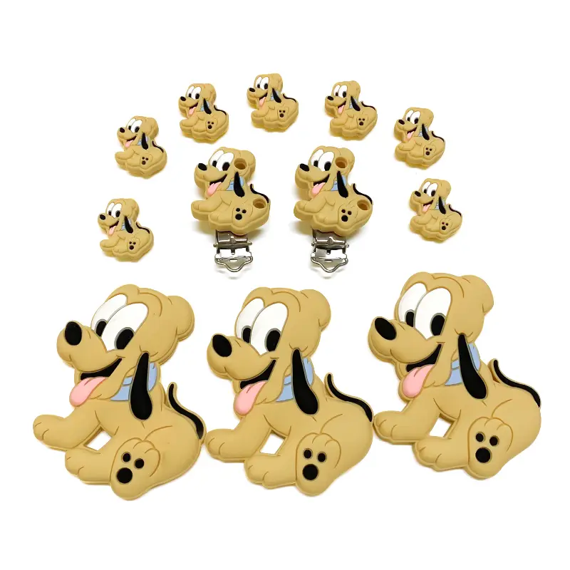 1/3/10pcs Brutto Silicone Pacifier Clip Pacifier Chain Holder Soother Nursing Clips Pacifier Chain Accessories