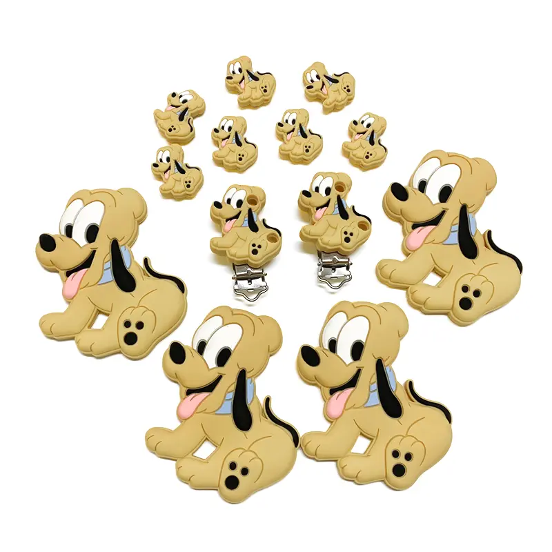 1/3/10pcs Brutto Silicone Pacifier Clip Pacifier Chain Holder Soother Nursing Clips Pacifier Chain Accessories