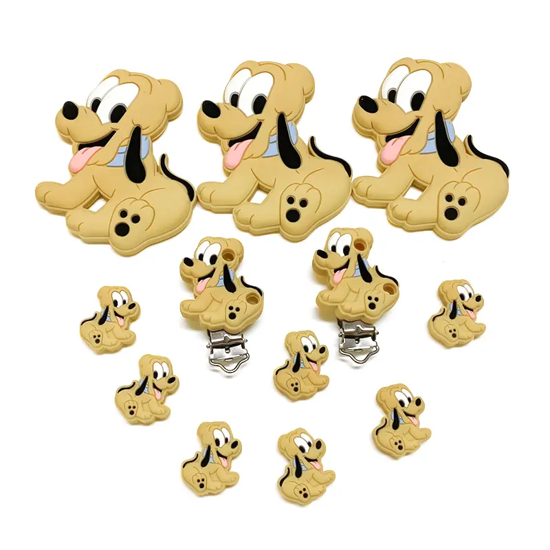 1/3/10pcs Brutto Silicone Pacifier Clip Pacifier Chain Holder Soother Nursing Clips Pacifier Chain Accessories