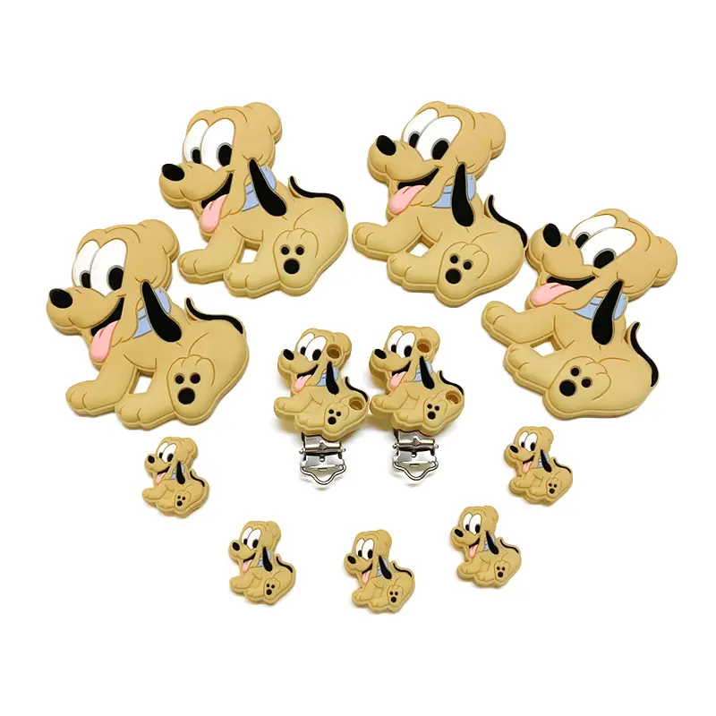 1/3/10pcs Brutto Silicone Pacifier Clip Pacifier Chain Holder Soother Nursing Clips Pacifier Chain Accessories