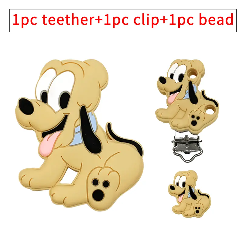 1/3/10pcs Brutto Silicone Pacifier Clip Pacifier Chain Holder Soother Nursing Clips Pacifier Chain Accessories