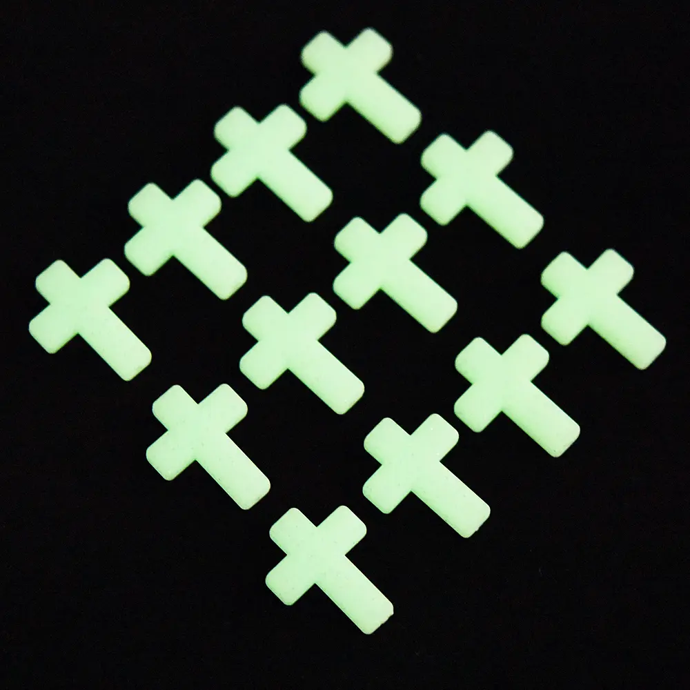 22x29mm 10Pcs Food Grade Silicone Cross Beads Baby jewelry accessories DIY  Care Toys Do Not Contain BPA Jewelry Accessory