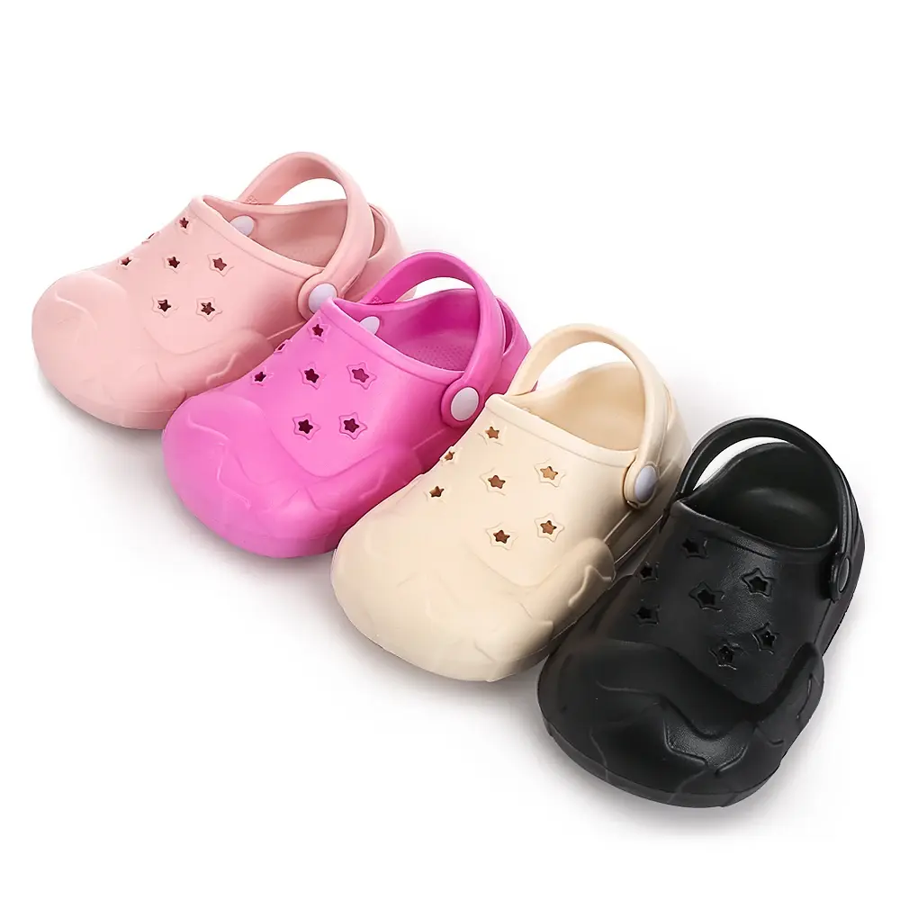 Children Sandals Kids Slippers Shoes Soft Sole Non-slip Summer Boys Girls Baby Thick Indoor Outdoor Beach Garden Shoes