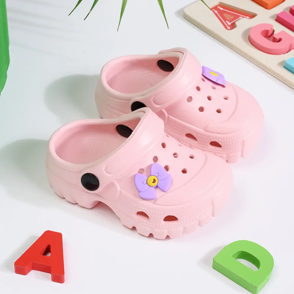 Summer Kids Sandals Hole Children's Shoes Slippers Soft Anti-Skid Cartoon Hole Baby Shoes Sandy Beach for Boys Girls